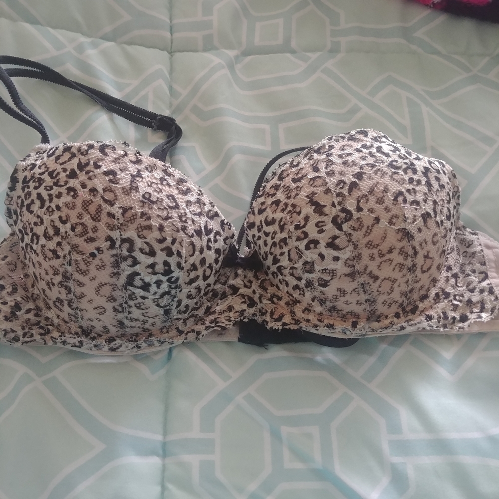 Candies 34B animal print bra